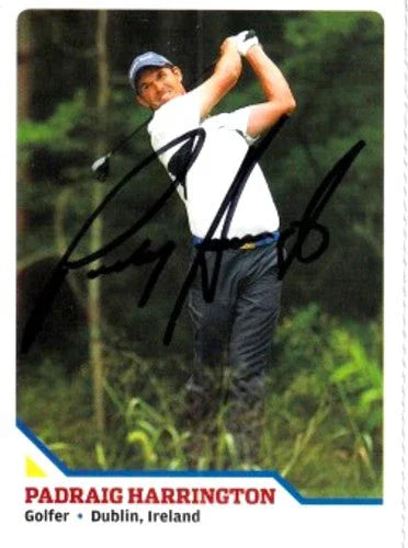Padraig Harrington autographed 2009 Sports Illustrated for Kids golf card - AutographsForSale.com