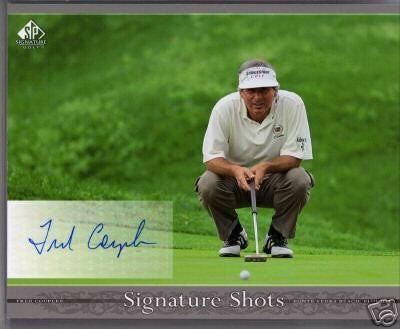 Fred Couples certified signed 2005 Upper Deck SP Signature golf 8x10 card - AutographsForSale.com