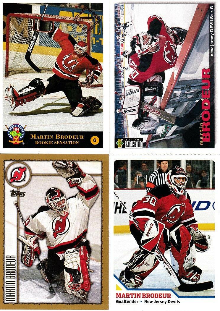 Martin Brodeur NJ Devils 4 card lot 1994 Classic Pro hockey Prospects 2010 SI for Kids card - AutographsForSale.com