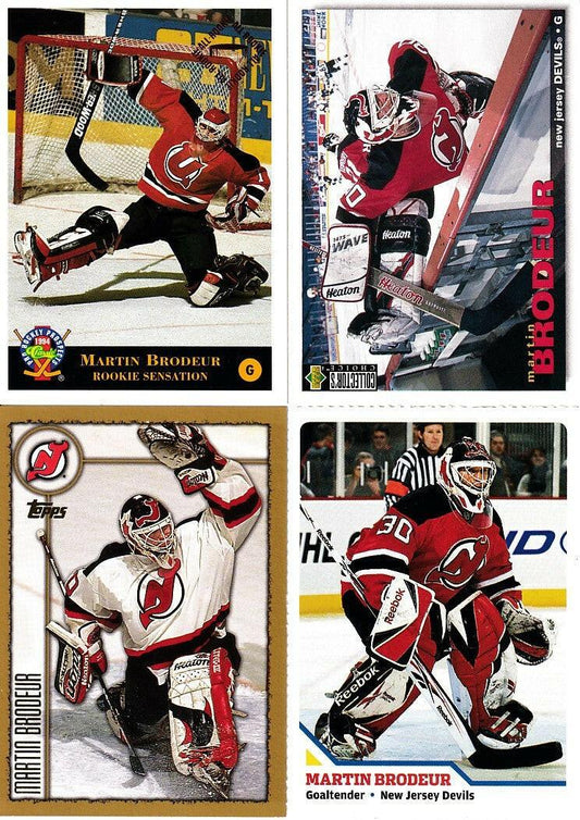 Martin Brodeur NJ Devils 4 card lot 1994 Classic Pro hockey Prospects 2010 SI for Kids card - AutographsForSale.com