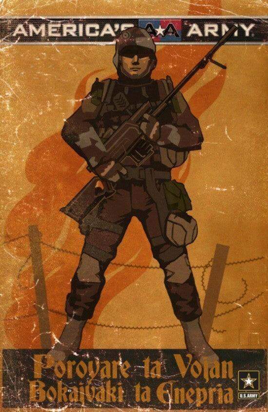 Americas Army Video Game 2014 Wondercon mini poster - AutographsForSale.com