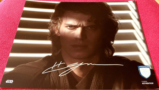Hayden Christensen autographed Anakin Skywalker Star Wars 8x10 movie photo (OfficialPix) - AutographsForSale.com