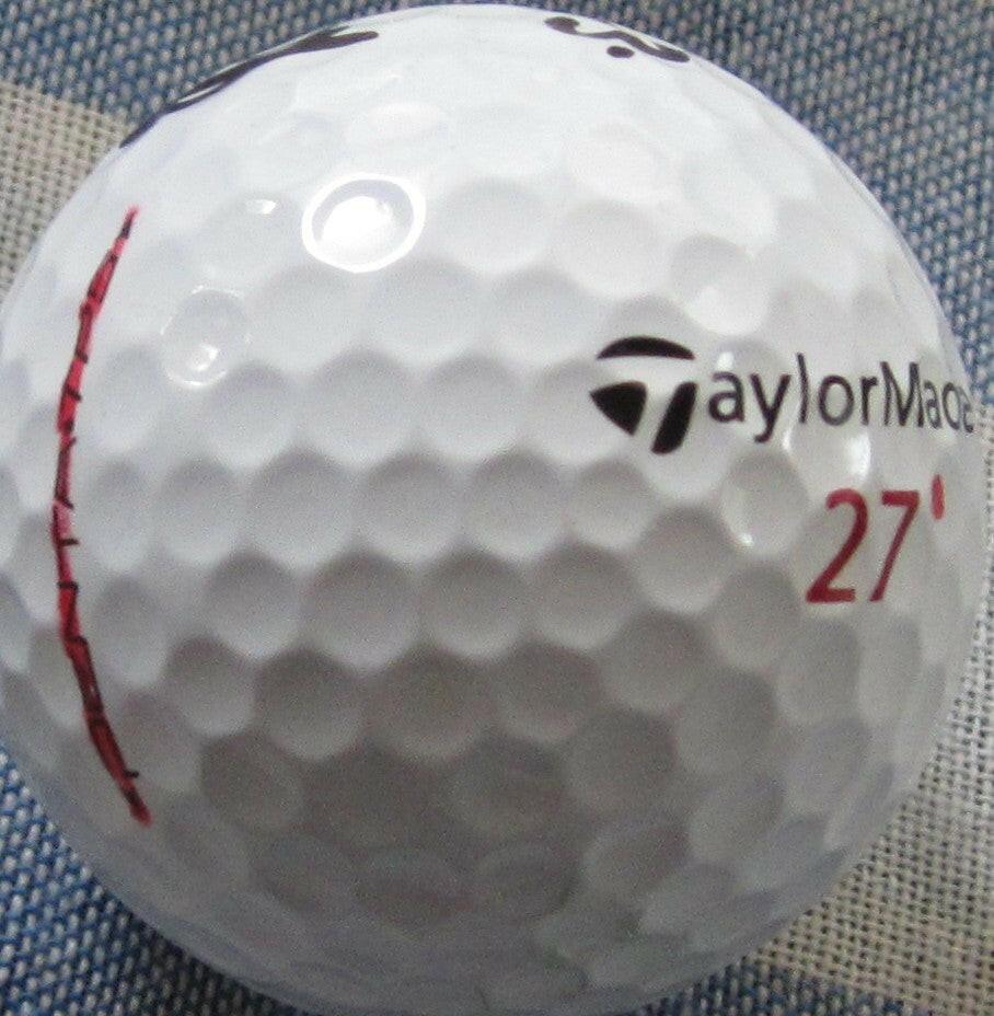 Boo Weekley signed 2013 Farmers Insurance Open tournament Used TaylorMade golf ball - AutographsForSale.com