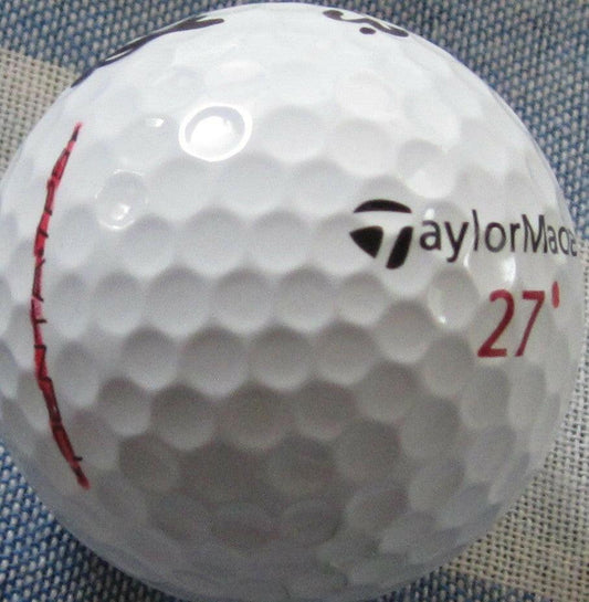 Boo Weekley signed 2013 Farmers Insurance Open tournament Used TaylorMade golf ball - AutographsForSale.com