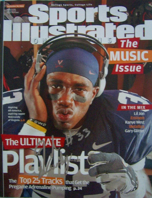 Wali Lundy signed Virginia Cavaliers 2004 Sports Illustrated on Campus magazine - AutographsForSale.com