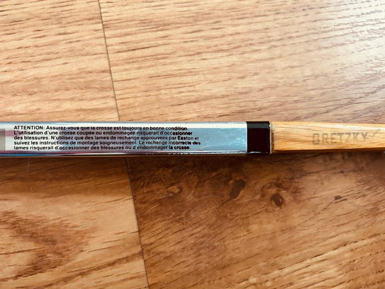 Wayne Gretzky signed LA Kings Easton game issued hockey stick JSA dent - AutographsForSale.com