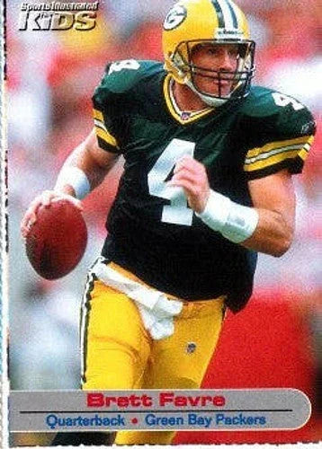 Brett Favre Green Bay Packers 2001 SI for Kids card - AutographsForSale.com