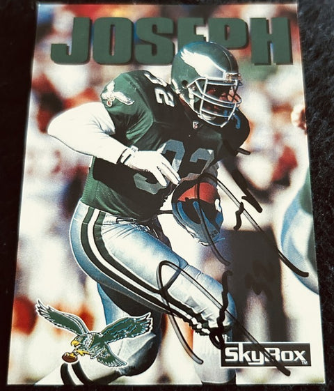 James Joseph autographed Philadelphia Eagles 1992 SkyBox Impact NFL card - AutographsForSale.com