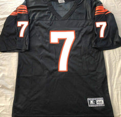 Boomer Esiason Bengals Starter black 90s retro jersey - AutographsForSale.com
