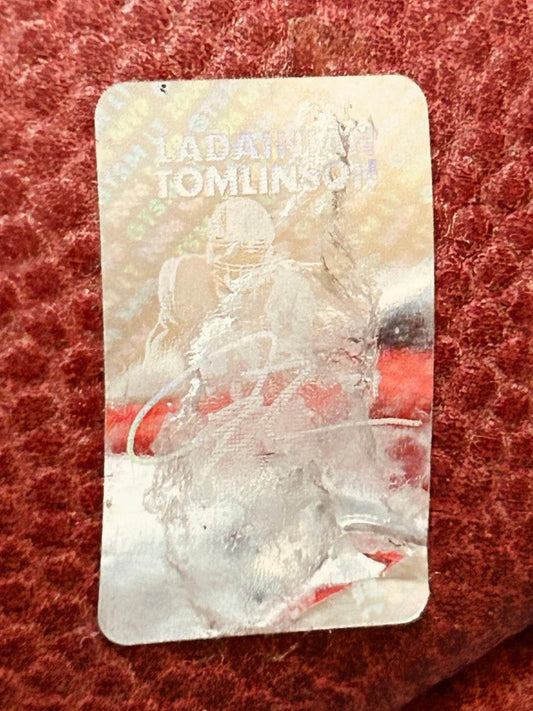 LaDainian Tomlinson autographed Wilson NFL game football JSA Chargers - AutographsForSale.com