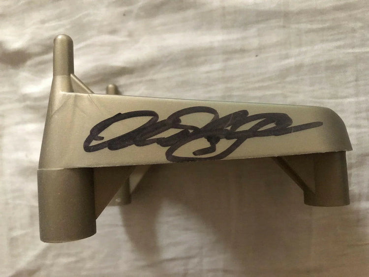 Al Del Greco signed kicking tee Houston Oilers Tennessee Titans - AutographsForSale.com