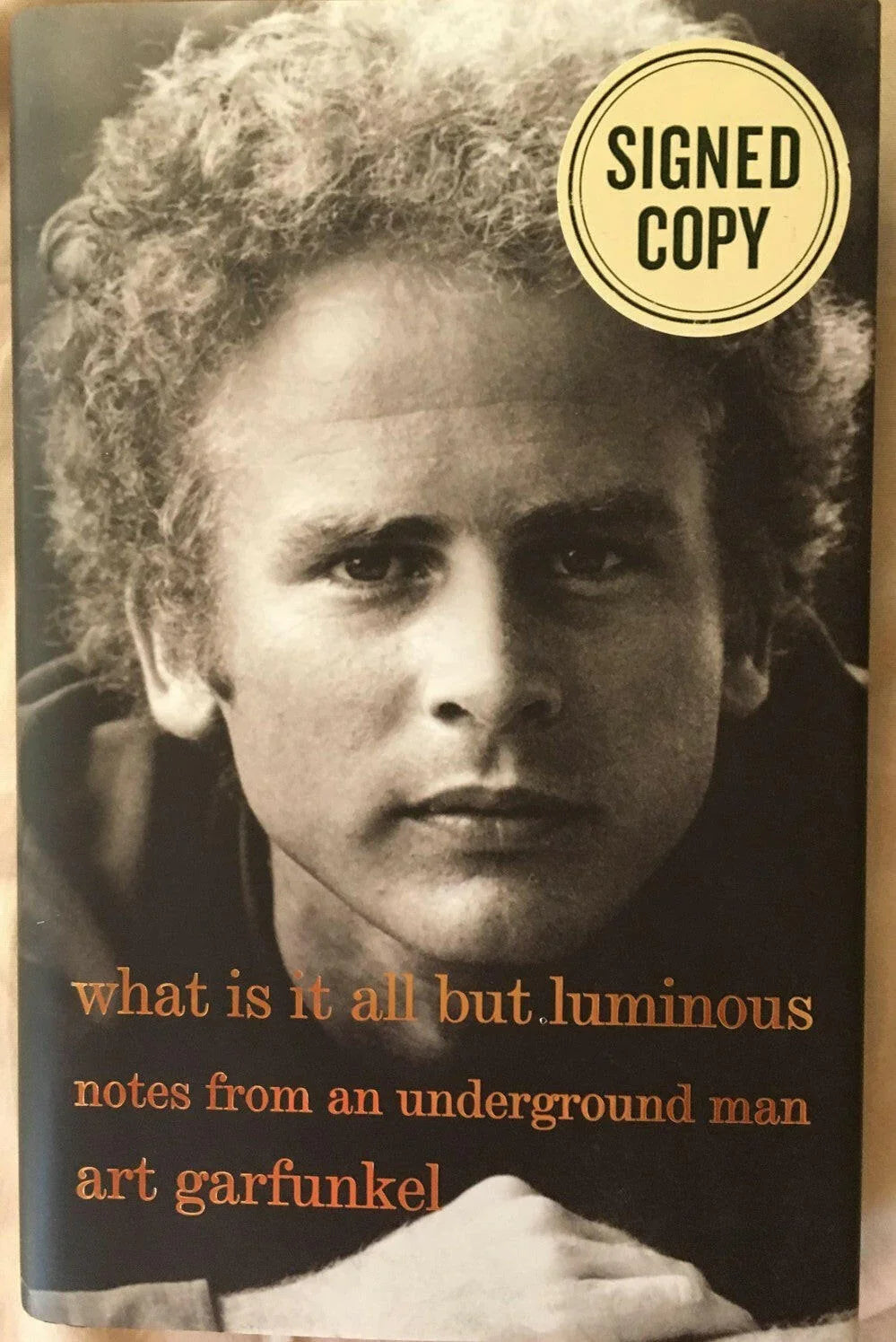 Art Garfunkel signed What Is It All But Luminous 1st edition book - AutographsForSale.com