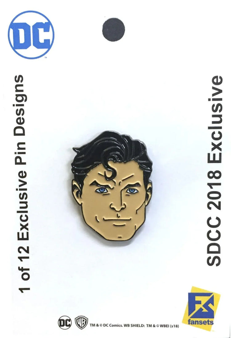 Superman 2018 San Diego Comic-Con exclusive DC pin - AutographsForSale.com