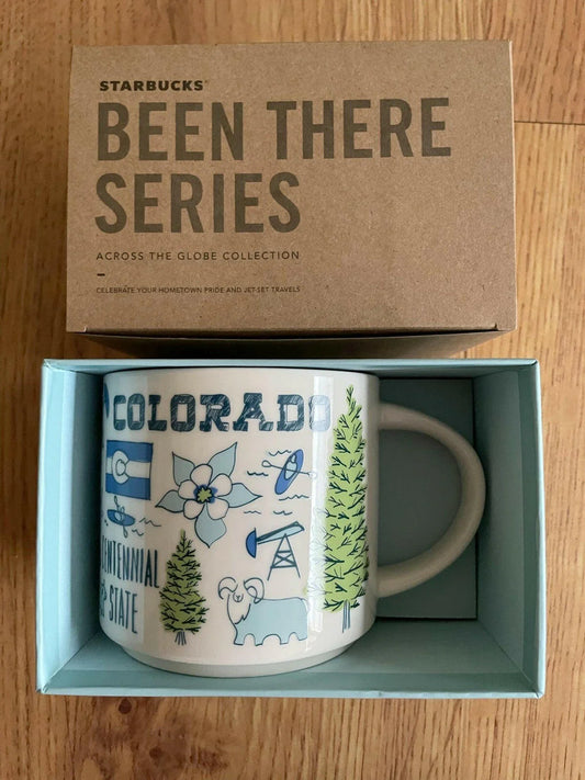 Starbucks 2018 Been There Series Colorado 14 Ounce Collector Coffee Mug New - AutographsForSale.com