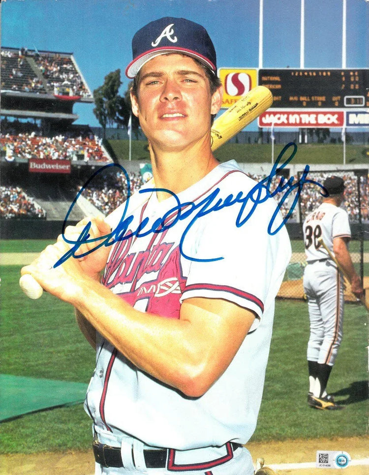 Dale Murphy signed Braves 1987 All-Star Beckett Baseball photo MLB hologram - AutographsForSale.com