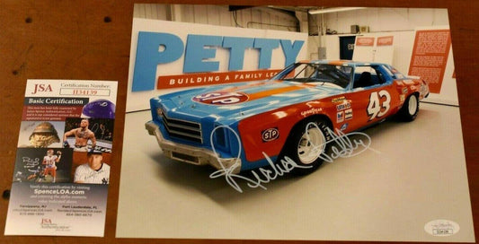 Richard Petty autographed 43 car 8x10 photo JSA - AutographsForSale.com