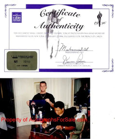 Muhammad Ali signed 1996 Olympic Torch 16x20 poster or photo framed - AutographsForSale.com