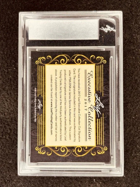 Corey Hawkins 2017 Leaf Masterpiece Cut Signature certified autograph card 1/1 JSA - AutographsForSale.com