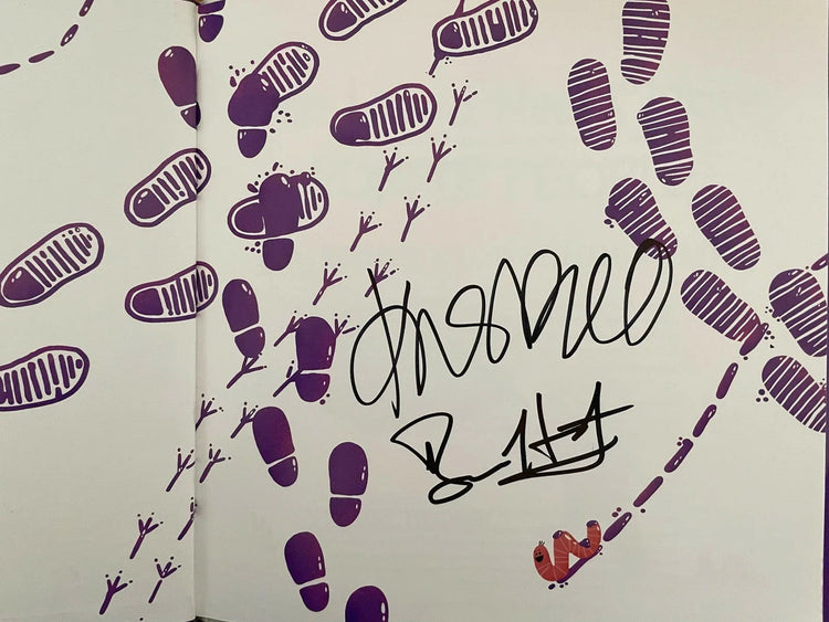 Kristen Bell signed World Needs More Purple People book - AutographsForSale.com