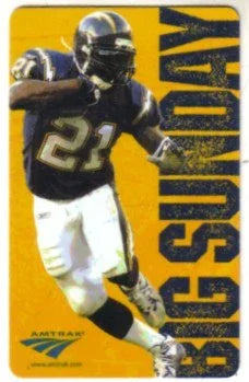 LaDainian Tomlinson SD Chargers 2004 plastic pocket schedule - AutographsForSale.com