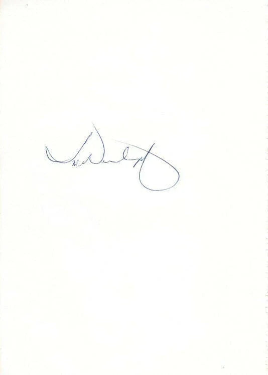 Tom Weiskopf & Mac McLendon autographed 5x8 album page - AutographsForSale.com