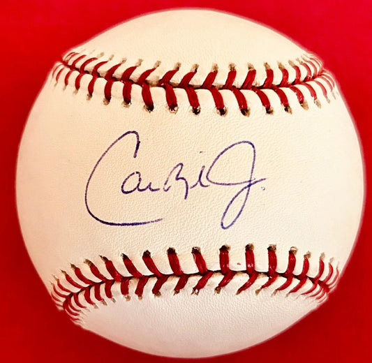 Cal Ripken signed Rawlings MLB baseball JSA Schwartz Orioles - AutographsForSale.com