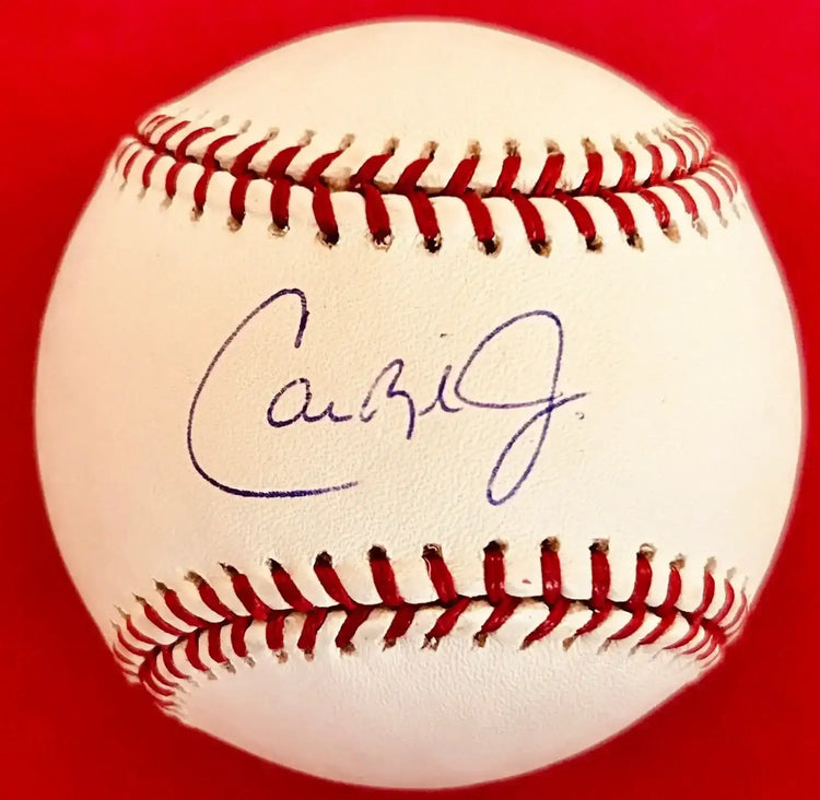 Cal Ripken signed Rawlings MLB baseball JSA Schwartz Orioles - AutographsForSale.com