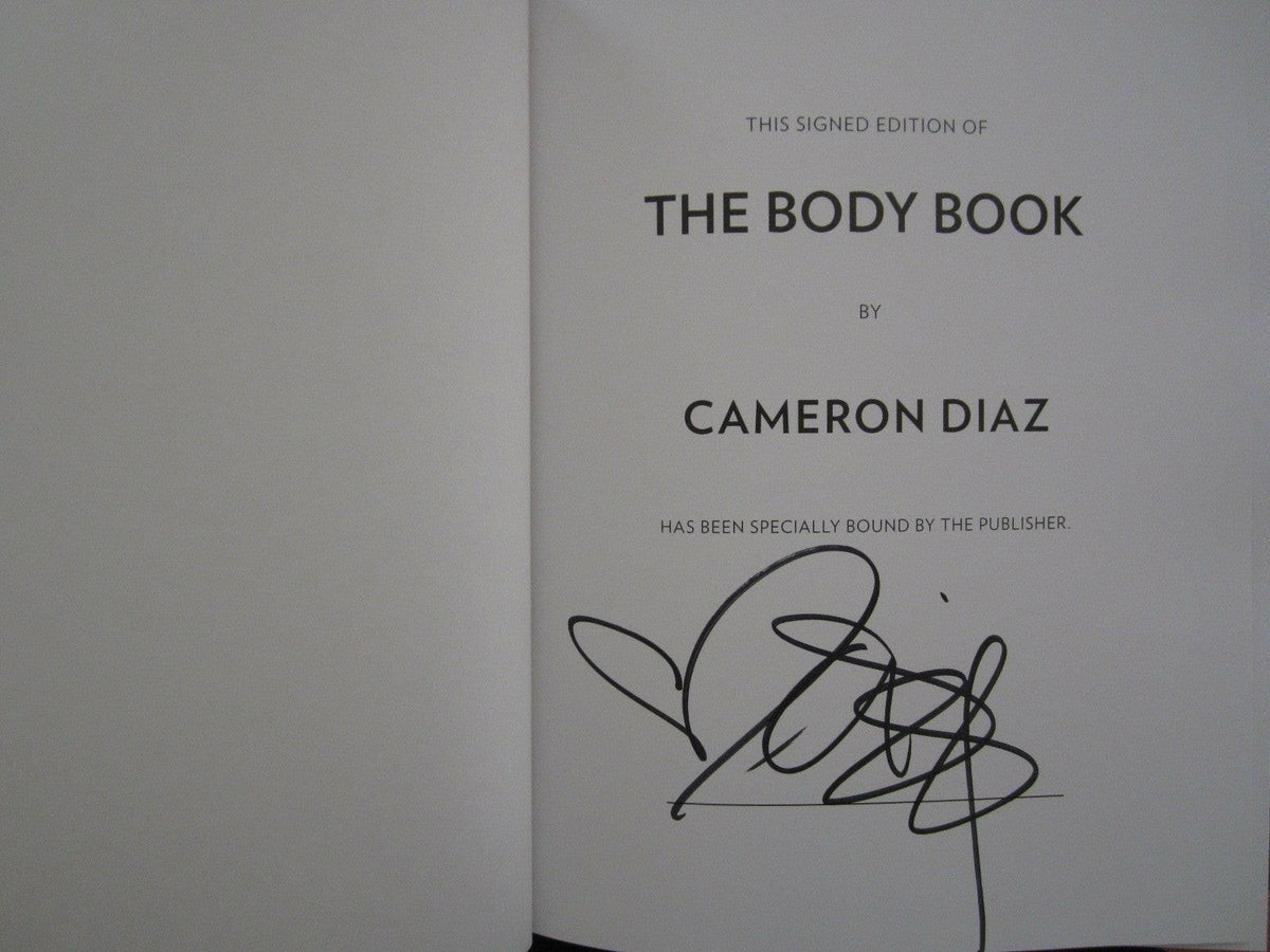 Cameron Diaz autographed Body book signed 1st edition - AutographsForSale.com