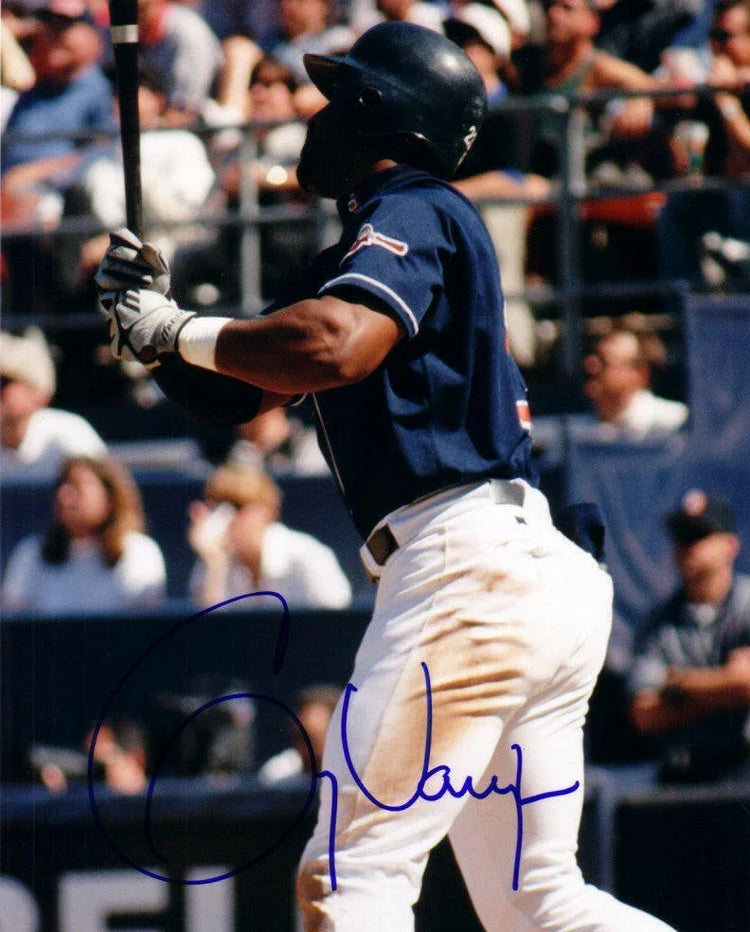 Greg Vaughn autographed 8x10 San Diego Padres photo - AutographsForSale.com