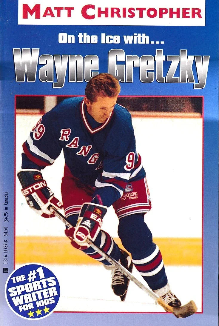 On the Ice with Wayne Gretzky 1997 children's paperback book - AutographsForSale.com