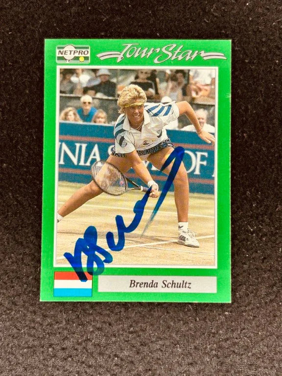 Brenda Schultz autographed 1991 NetPro tennis card - AutographsForSale.com