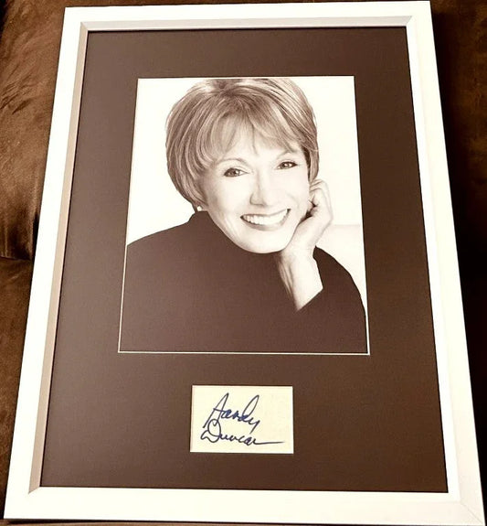 Sandy Duncan autograph framed 8x10 photo JSA Peter Pan - AutographsForSale.com