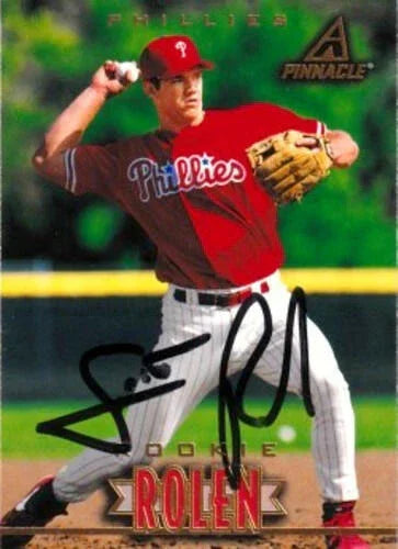 Scott Rolen signed Philadelphia Phillies 1997 Pinnacle card - AutographsForSale.com