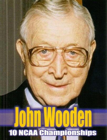 John Wooden 2004 4x5 inch promo card UCLA - AutographsForSale.com