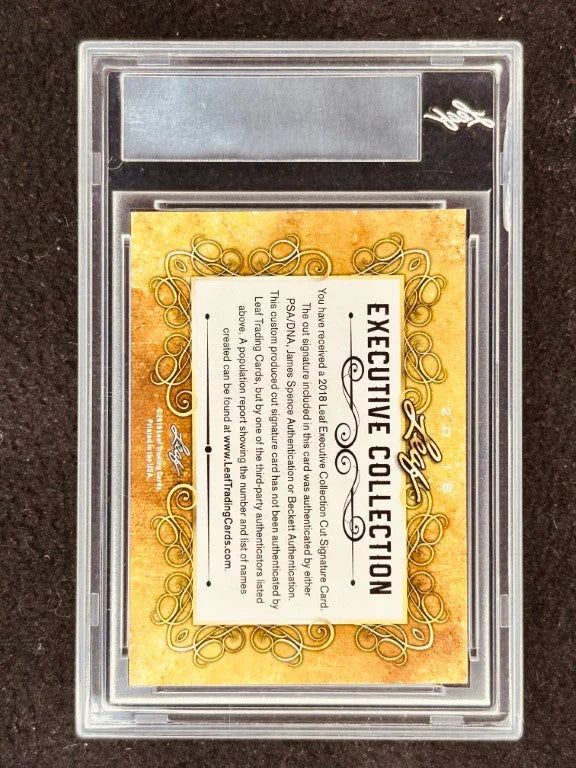 Hedo Turkoglu 2018 Leaf Masterpiece Cut Signature certified signed card 1/1 JSA Orlando Magic - AutographsForSale.com