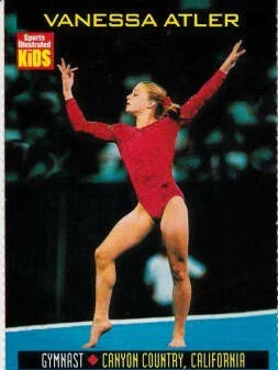 Vanessa Atler 1998 SI for Kids Gymnastics Rookie Card - AutographsForSale.com