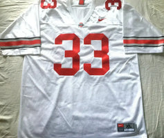 James Laurinaitis Ohio State Buckeyes Nike white jersey NEW - AutographsForSale.com