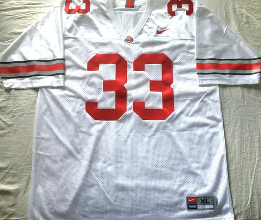 James Laurinaitis Ohio State Buckeyes Nike white jersey NEW - AutographsForSale.com