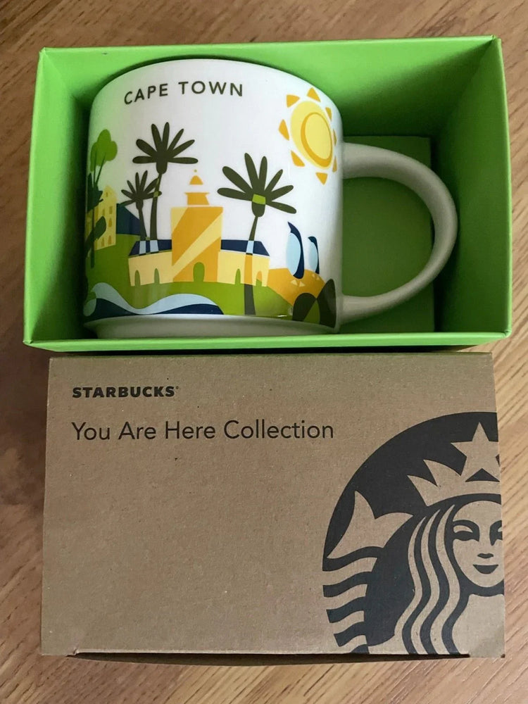 Starbucks 2013 You Are Here Collection Cape Town 14 ounce collector coffee mug NEW - AutographsForSale.com