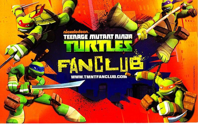 Teenage Mutant Ninja Turtles TMNT Fan Club 2013 SDCC 5x8 art card set - AutographsForSale.com