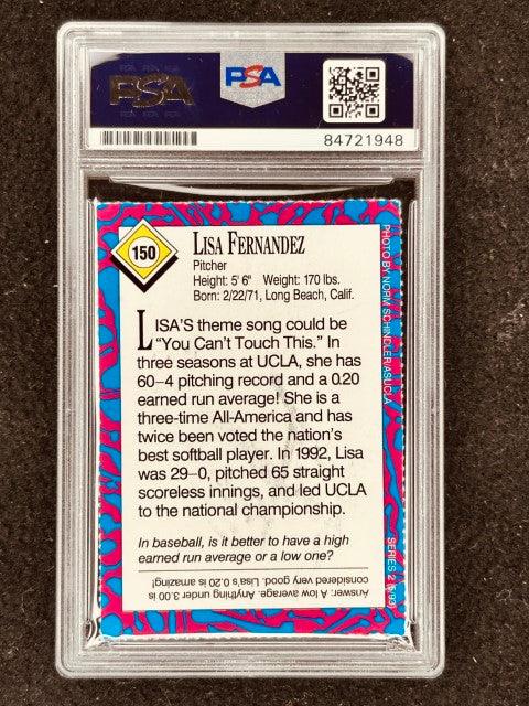 Lisa Fernandez autographed UCLA 1993 Sports Illustrated for Kids softball Rookie Card PSA/DNA slabbed - AutographsForSale.com