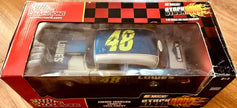 Jimmie Johnson autographed 2002 Lowe’s 1955 Chevy 1:18 Racing Champions diecast car JSA - AutographsForSale.com