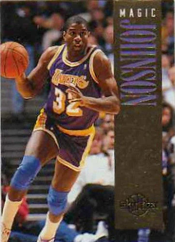 Magic Johnson Los Angeles Lakers 1994-95 SkyBox exchange mail-in card - AutographsForSale.com