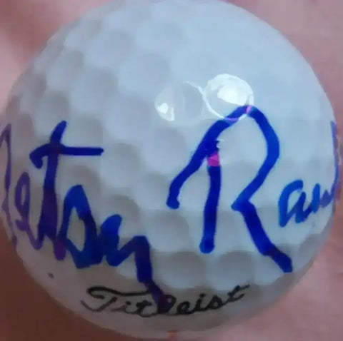 Betsy Rawls autographed Titleist golf ball - AutographsForSale.com