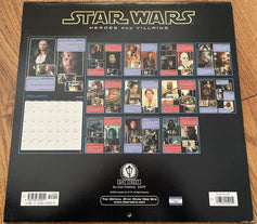 Star Wars Heroes and Villains 2003 calendar (Hayden Christensen Anakin Skywalker cover) - AutographsForSale.com