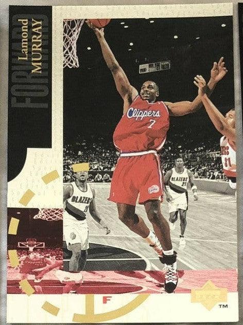 Lamond Murray LA Clippers 1994-95 Upper Deck SE Jumbo insert card - AutographsForSale.com