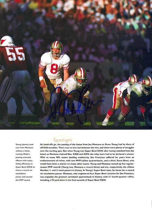 Randy Cross autographed San Francisco 49ers magazine photo - AutographsForSale.com