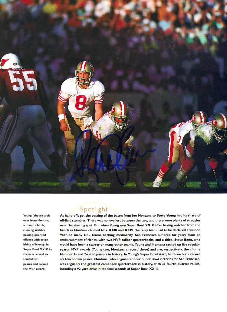 Randy Cross autographed San Francisco 49ers magazine photo - AutographsForSale.com