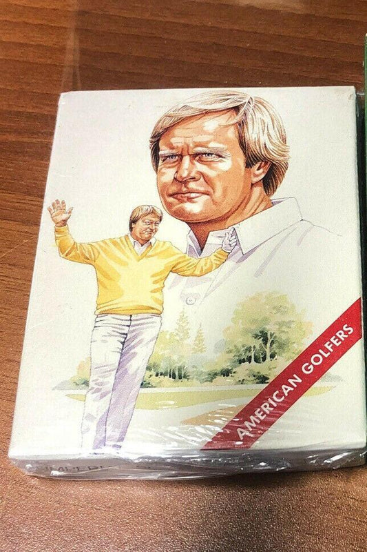 1990 American golfers golf card set Jack Nicklaus Arnold Palmer Tom Watson - AutographsForSale.com