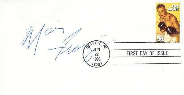 Marvis Frazier signed 1993 boxing Joe Louis 1st Day cover - AutographsForSale.com